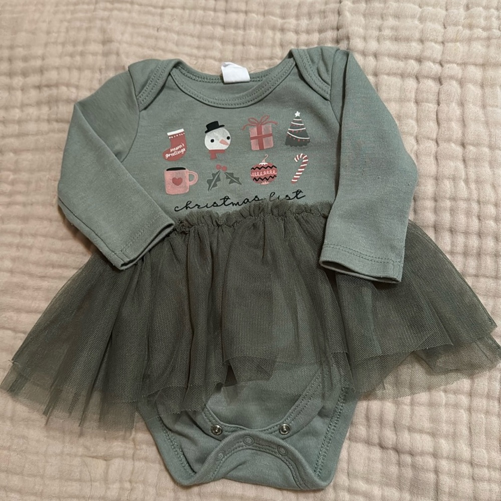 PL:Baby | 3 m | christmas onesie with tutu